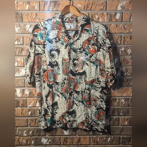 Medium Vintage Classic Lassen Hawaiian Shirt